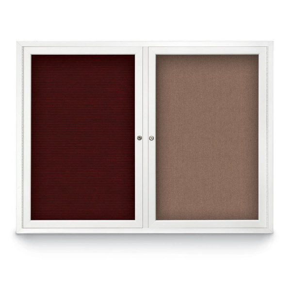 Corkboard, Dark Spruce/Satin, 60